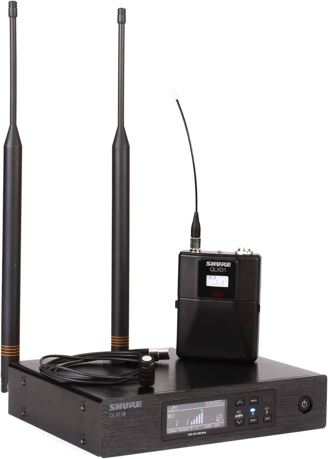 Shure QLXD14 Wireless Lavalier Microphone System