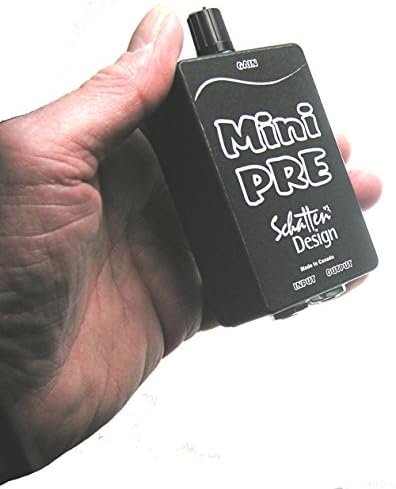 Schatten Mini Pre Belt-clip Guitar/Instrument Preamp with Volume