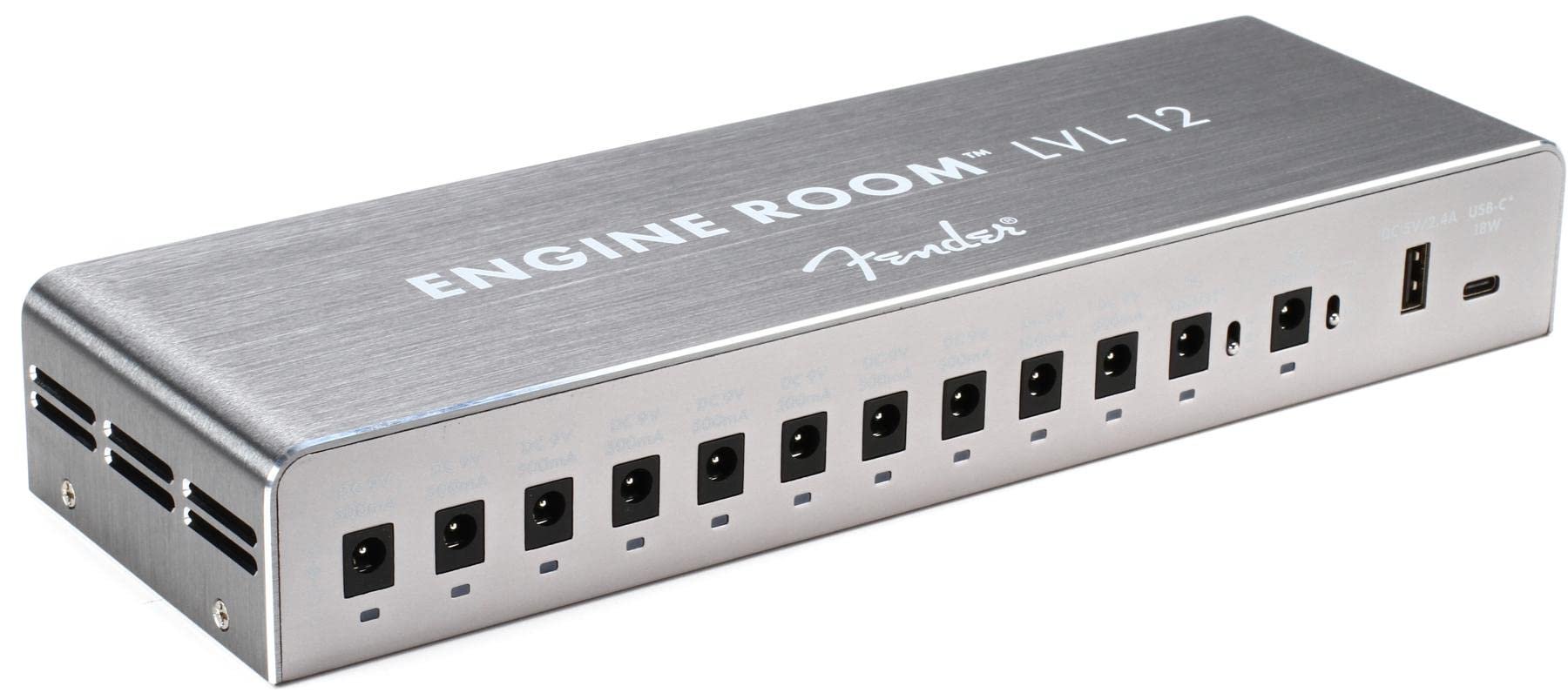 Fender Engine Room® LVL5 Power Supply, 120V, Gray, 0230100005