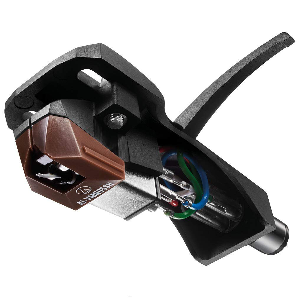 Audio-Technica AT-VM95SH/H Turntable Headshell/Cartridge Combo Kit with Dual Magnet Cartridge, Shibata Stylus, Aluminum Cantilever, and Polymer Housing