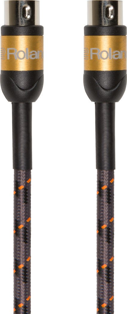Roland Gold Series MIDI Cable, Straight Connectors, 10-Feet