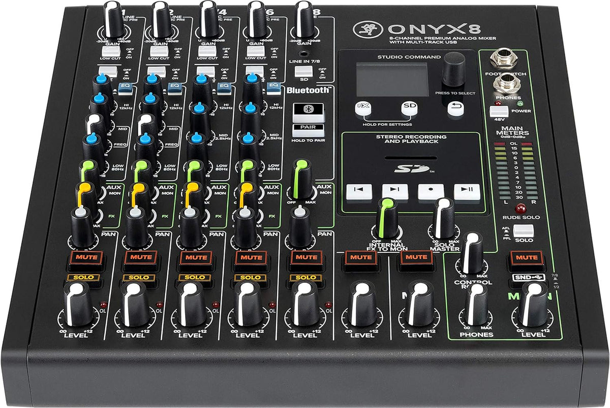 Mackie Onyx Analog Mixer with Multitrack USB – Multiple Channel Options