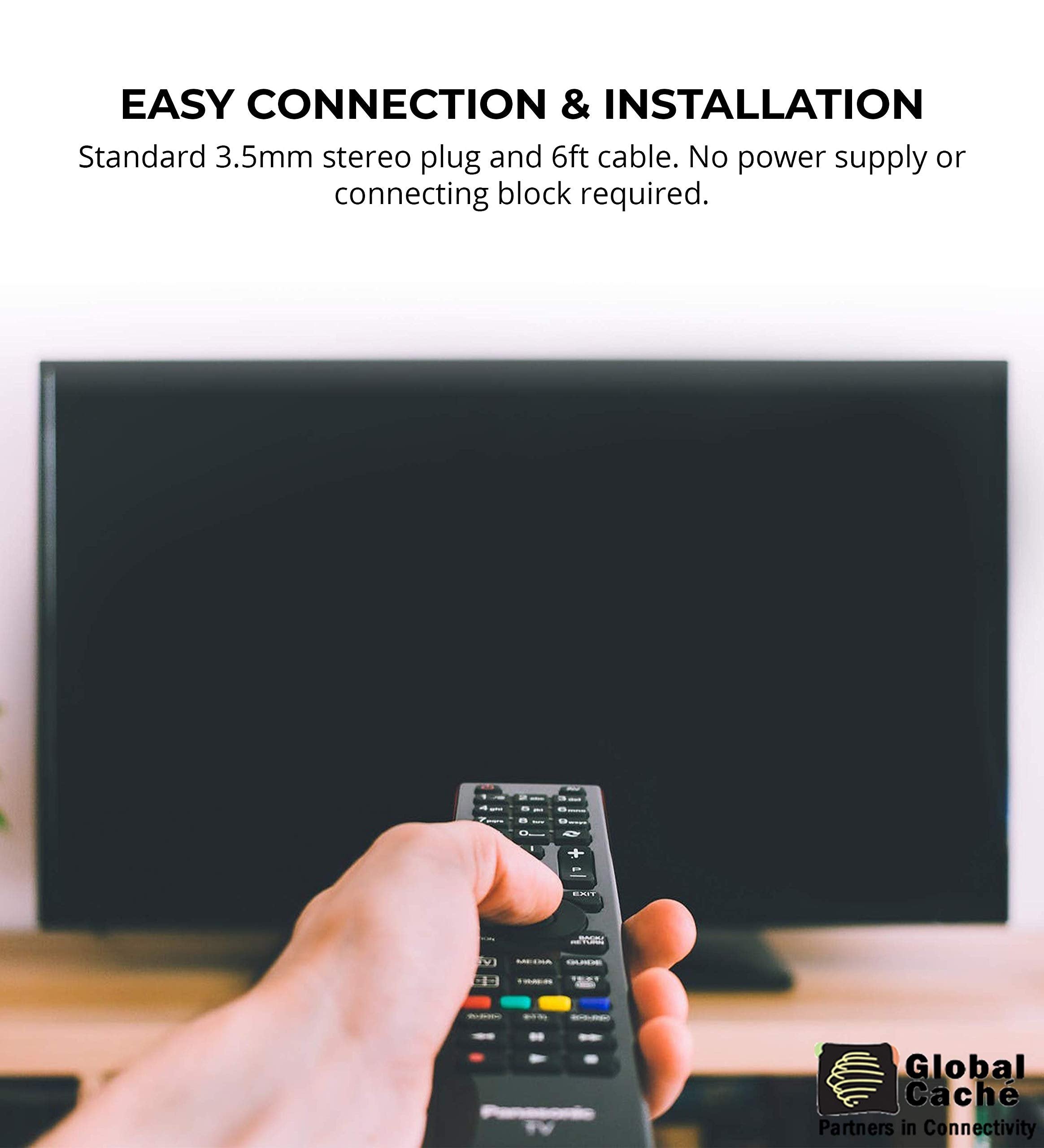 Global Caché GC-BL2 IR Blaster Transmits IR Signals up to 40 Feet with GC-100