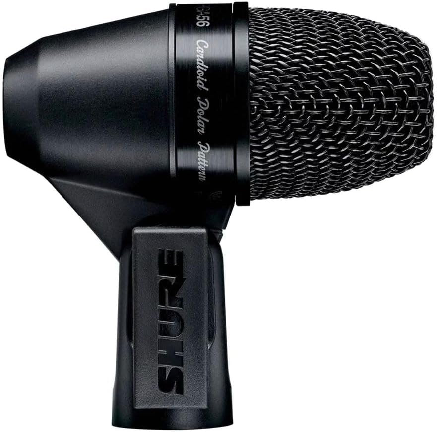 Shure PGA56 Dynamic Microphone with Cardioid Pattern and Swivel-Mount Snare/Tom Design