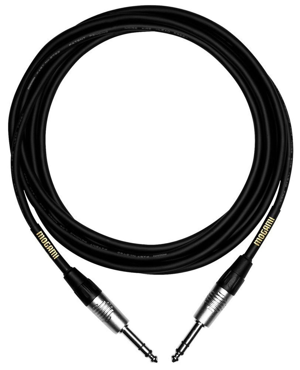 Mogami CorePlus TRS-TRS Cable - 1 Feet