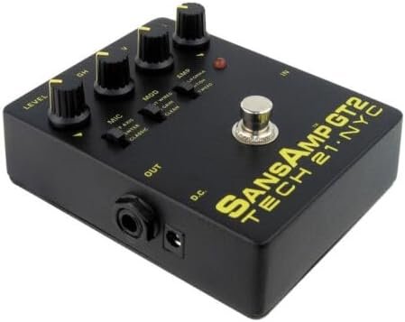 Tech 21 SansAmp GT2 Tube Amp Emulator Pedal
