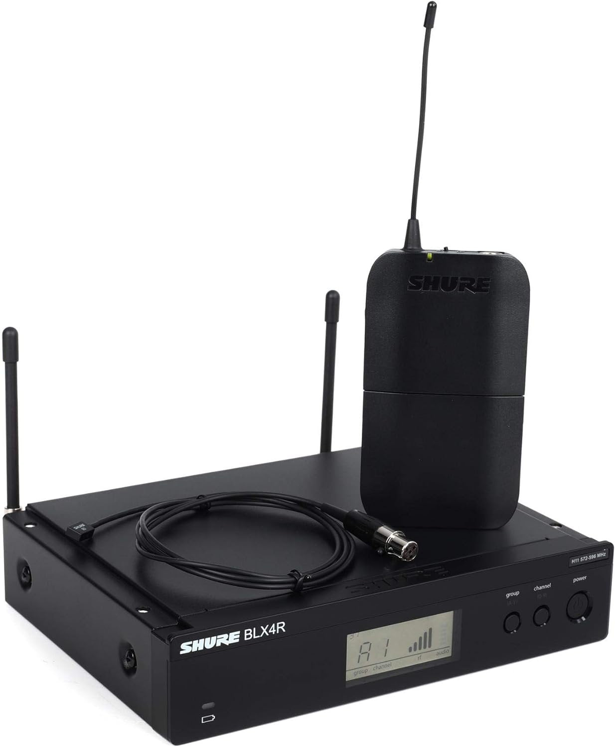 Shure BLX14R/W93 UHF Wireless Microphone System with WL93 Lavalier Mic