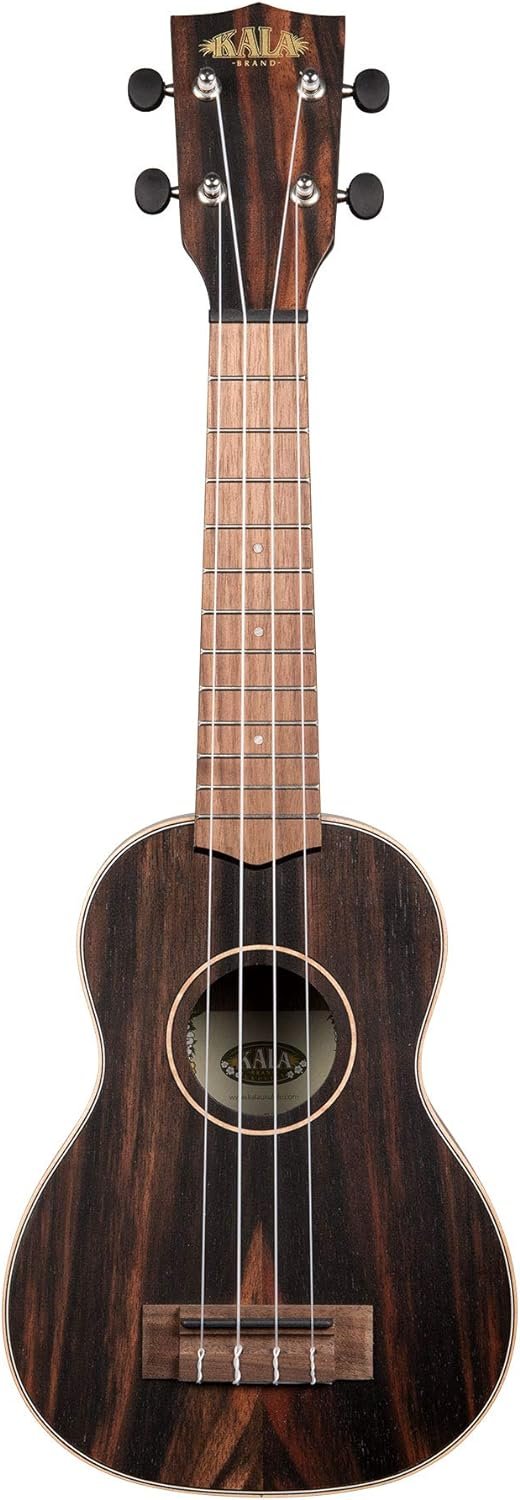 Kala KA-EBY-S Ebony Soprano Ukulele Natural