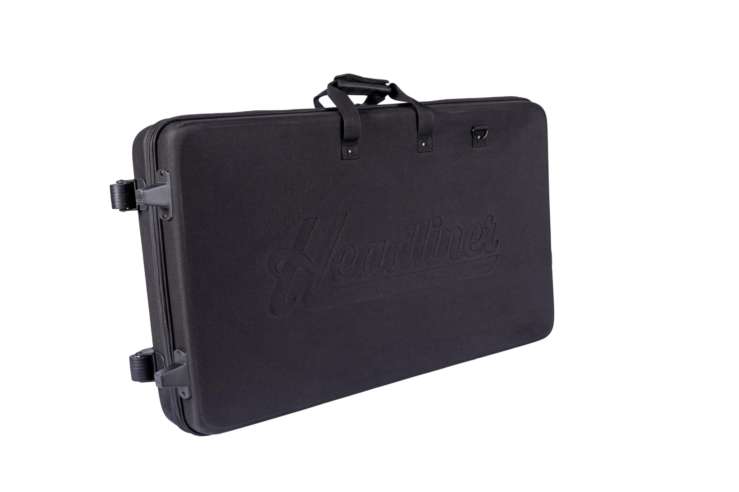Headliner Lightweight Molded EVA Hardshell Pro-Fit™ Case with Wheels Compatible with AlphaTheta XDJ-AZ All-In-One DJ System