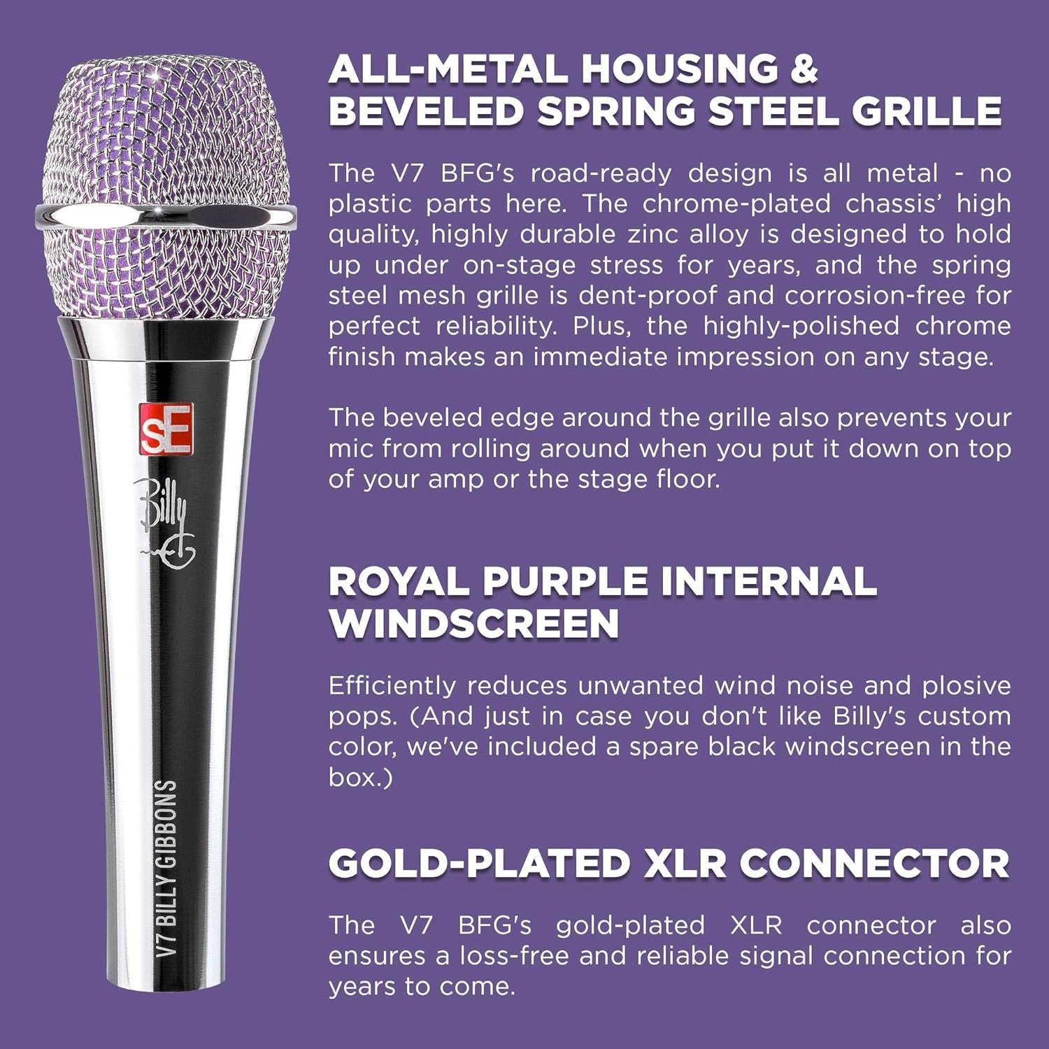 SE ELECTRONICS - Dynamic Handheld Microphones