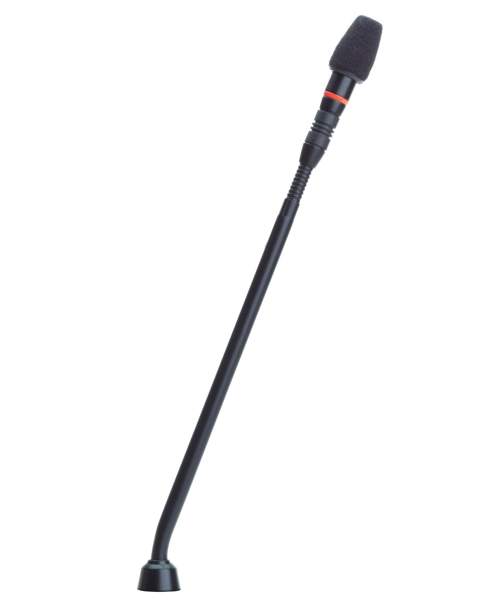 Shure MX410LP/C Cardioid Condenser Microphone, 10" Gooseneck with Bi-Color Status Indicator, Less Preamp