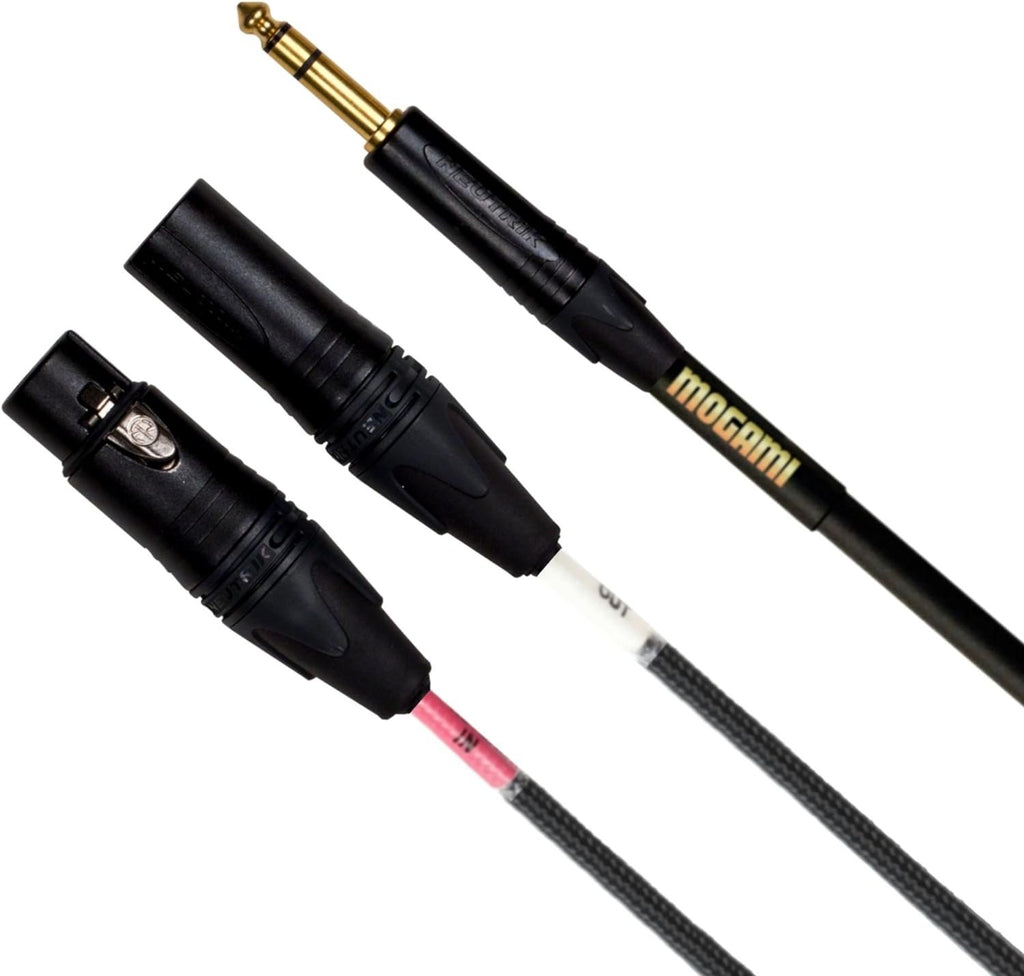 Mogami Gold Insert Cable – TRS to XLR Send/Receive