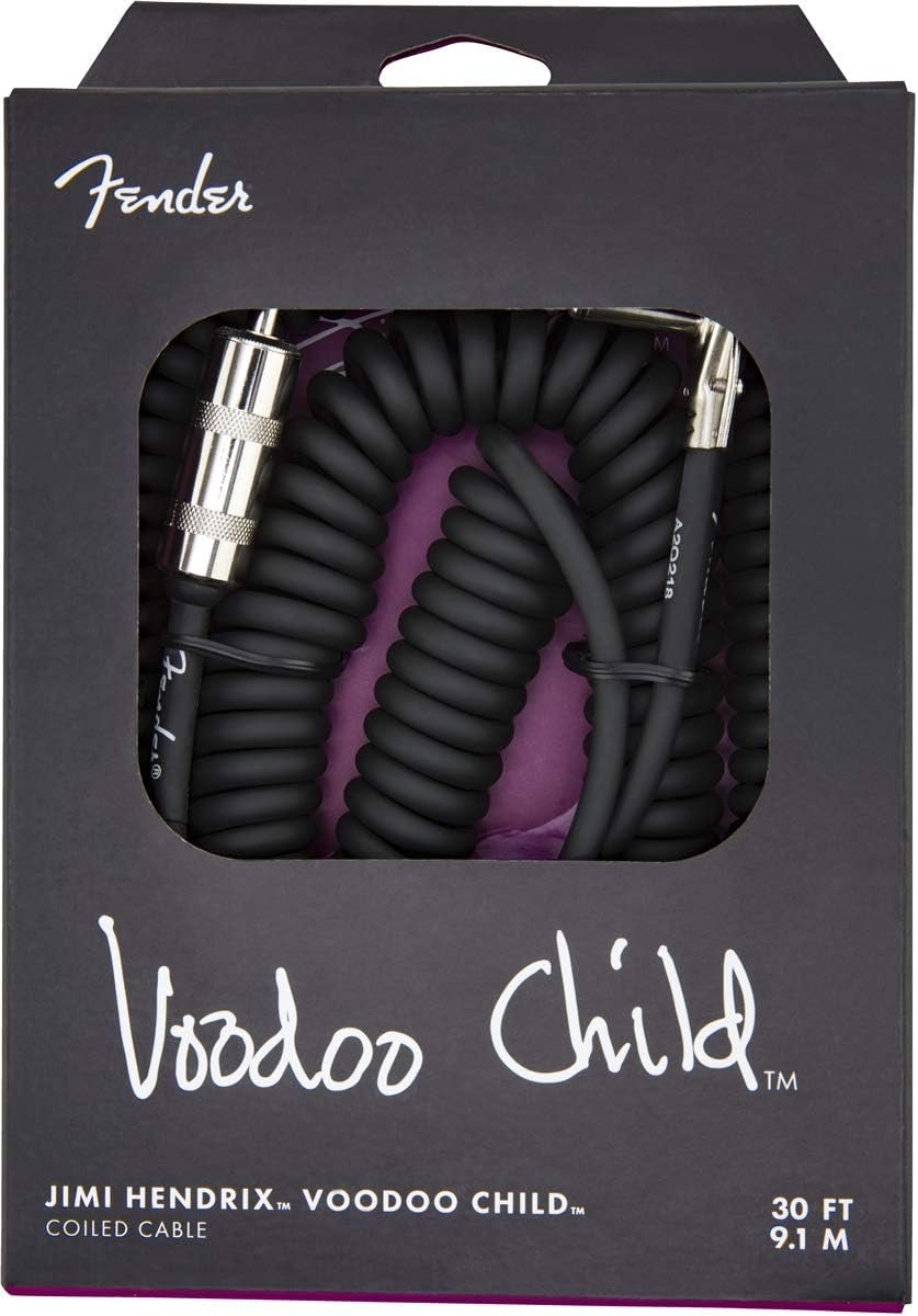 Fender Hendrix Voodoo Child Coiled Instrument Cable