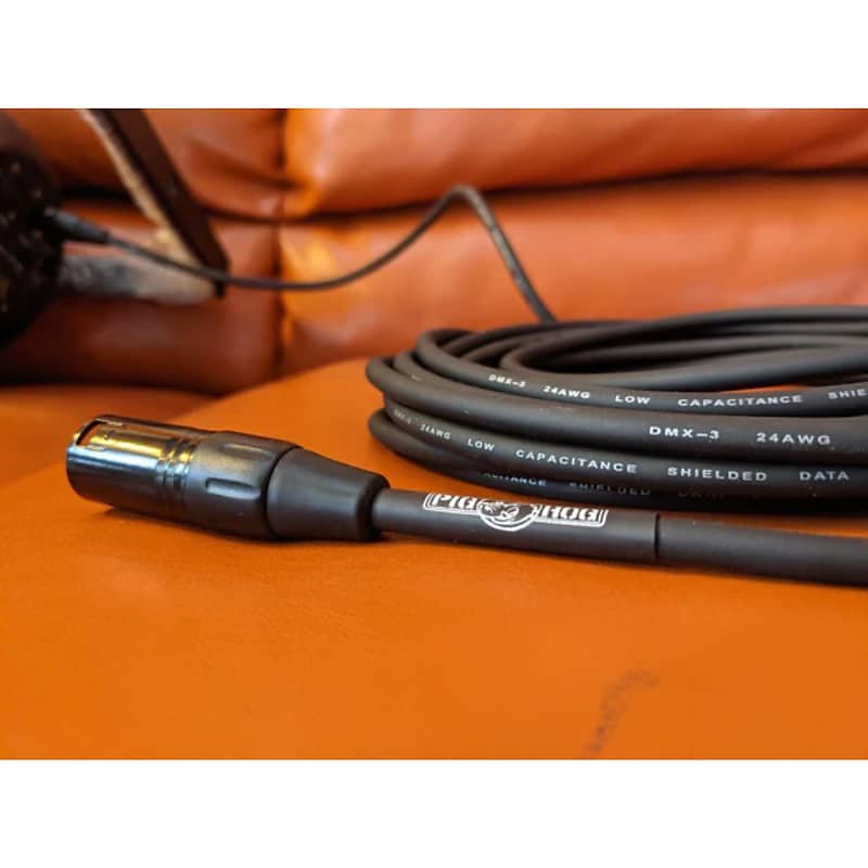 Pig Hog 3-Pin DMX Lighting Cable