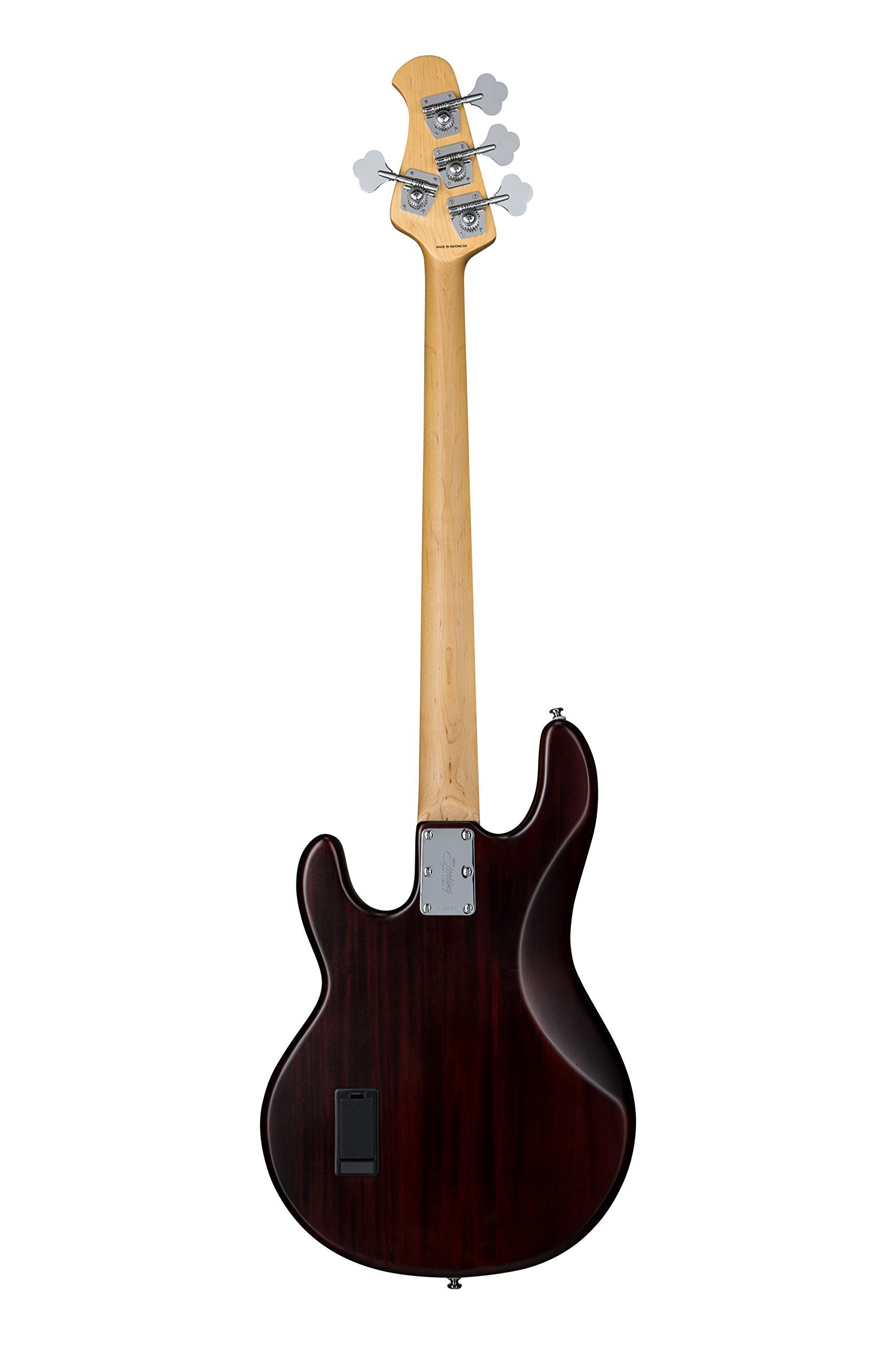Sterling by Music Man StingRay Ray4 Bass Guitar in Walnut Satin