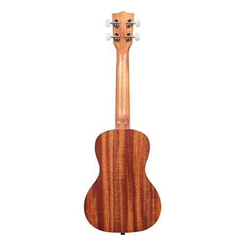 Kala Brand Music Co, 4-String Ukulele, Natural, Concert (KA-15C-BNDL)