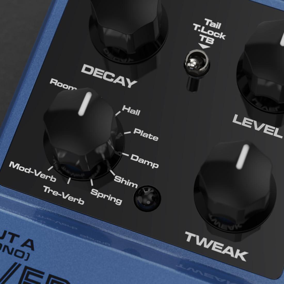 NUX Verb Core Deluxe Reverb Pedal, 8 Reverb Types in a Compact Enclosure