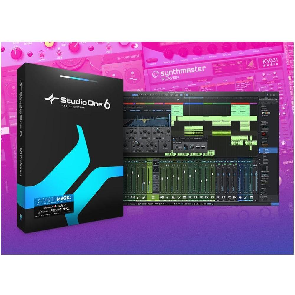 PreSonus® AudioBox USB® 96 Studio Ultimate Bundle - 25th Anniversary Edition Bundle w/ 2x Pig Hog Mic Cable, Pop Filter and Liquid Audio Polishing Cloth