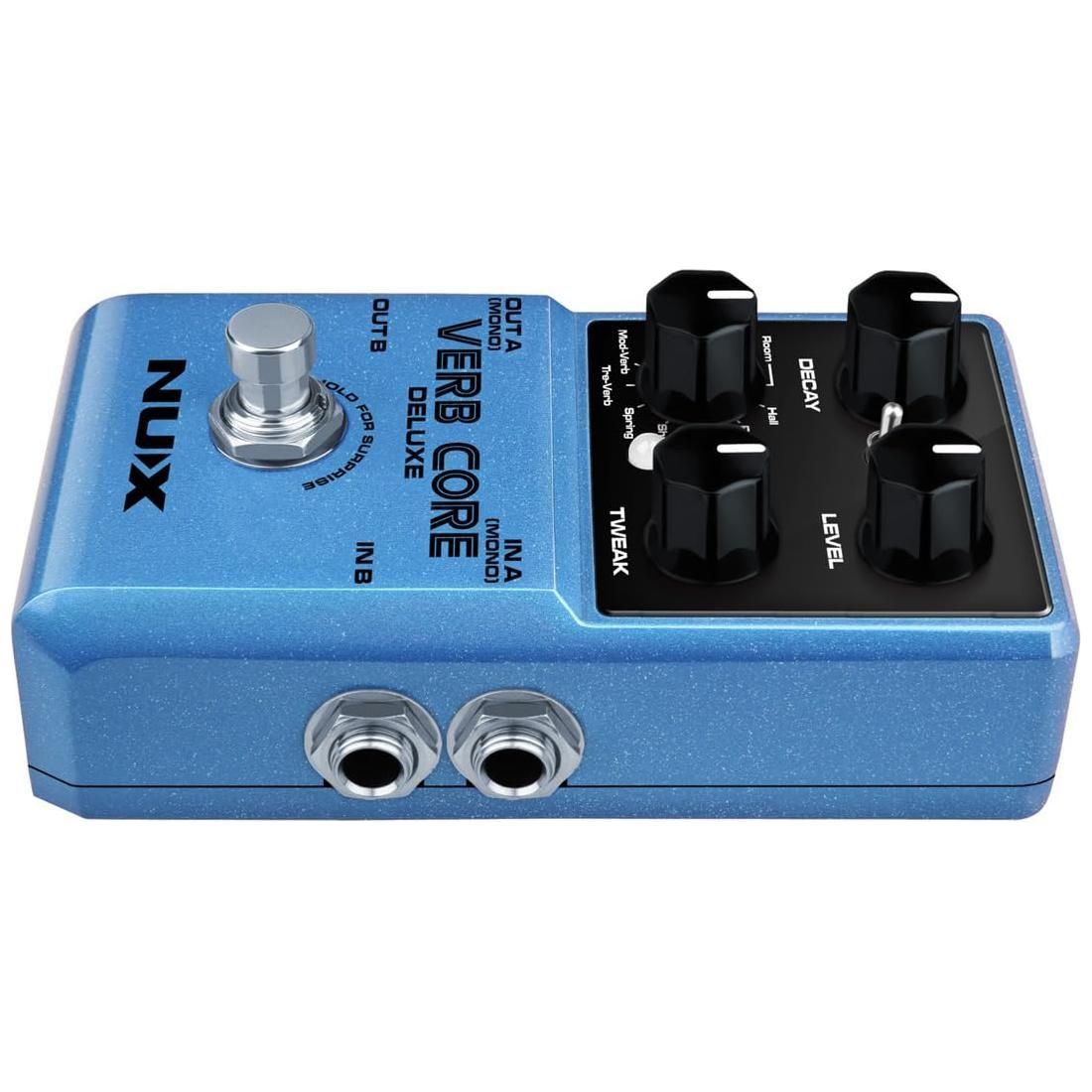 NUX Verb Core Deluxe Reverb Pedal, 8 Reverb Types in a Compact Enclosure